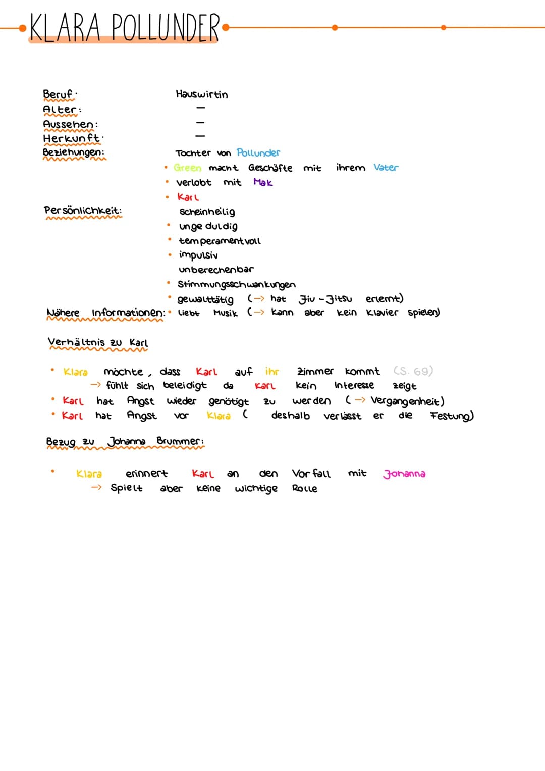 Brunelda
Beruf:
Alter:
Aussehen:
mmmmmm
Herkunft.
Beziehungen:
mmmm
Persönlichkeit:
Informationen.
Verhältnis zu Karl
mmmm
min
•
Fanny
auf
S