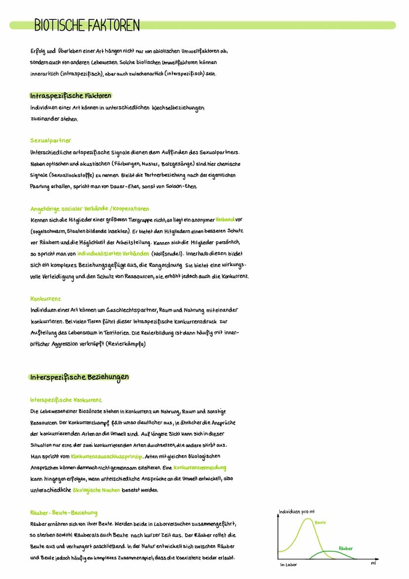 ÖKOLOGIE
Die Ökologie ist ein Teilgebiet der Biologie, das sich mit den Wechselbeziehungen zwischen Organismen und ihrer Umwelt beschäftigt.