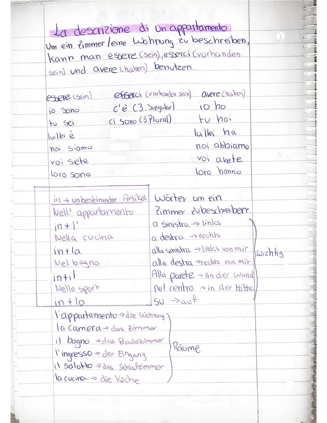Endungen:
Eere
-i
-e
-jamo
-ete
ono
Fire
-i
-e
klausur
-iamo
- ite
- ono
un
uno
Bsp: vendere (verkaufen) ricevere (erhalten)
io vendo
to ven