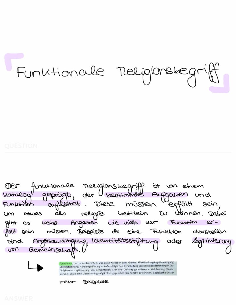 <h2 id="funktionaleundsubstantiellereligioneinunterschiedinderreligionsbegriffsbestimmung">Funktionale und Substantielle Religion: Ein Unter