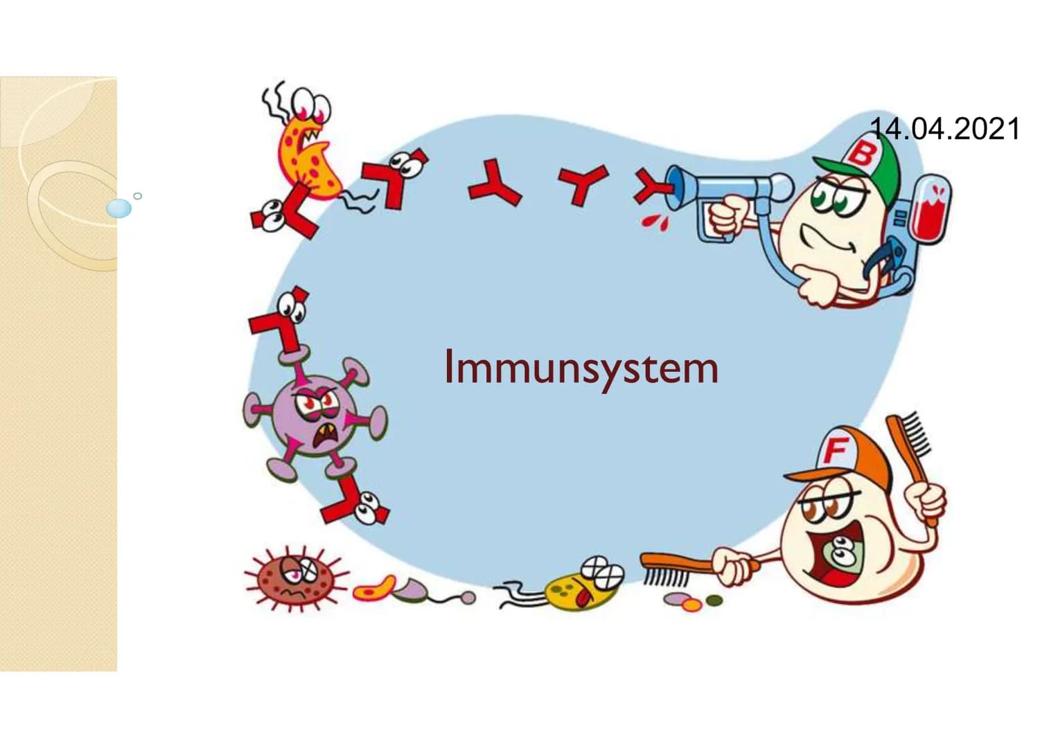 Immunsystem II
Sek.ll Arbeitsblatt 2
Erklärung
Benennung
beteiligte Zellen
bzw. Strukturen
Erklärung
Überblick über das Abwehrsystem:
Vervol