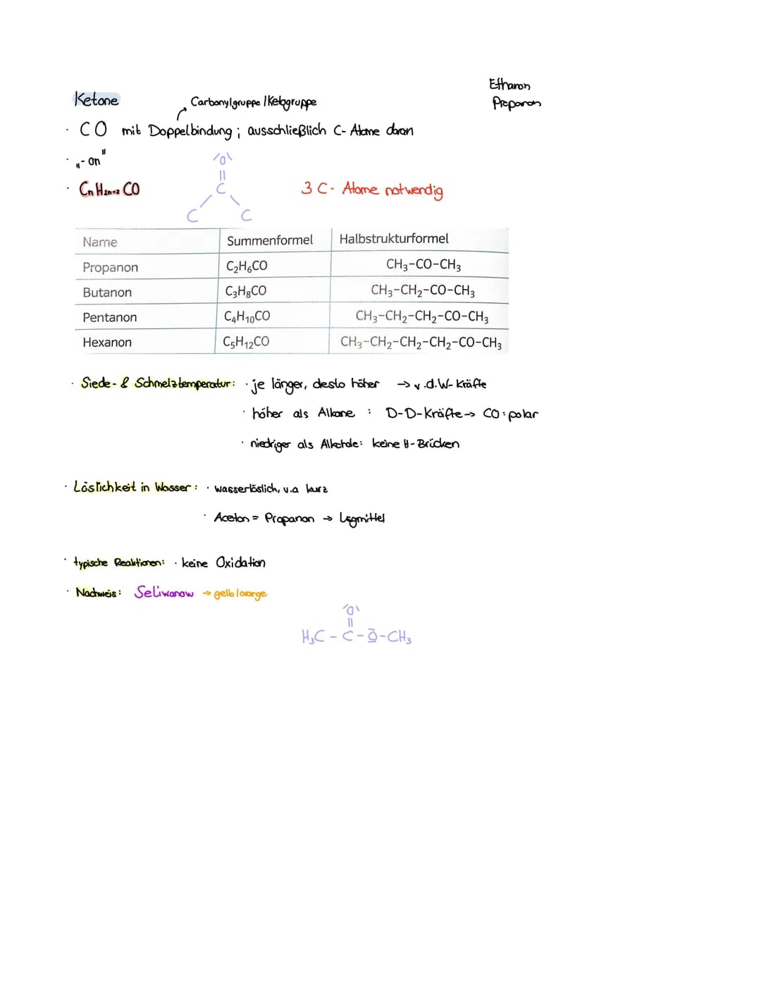 Alkane
→ Einfach - Bindungen
CnHanez
Name
Summen-
des Alkans formel
Methan
CHA
Ethan
C₂H6
Propan C3H8
Butan
C₂H10
Pentan C5H12
Hexan
C6H14
H