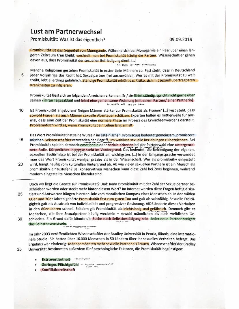 5
10
15
20
25
30
35
Lust am Partnerwechsel
Promiskuität: Was ist das eigentlich?
Promiskuität ist das Gegenteil von Monogamie. Während sich 