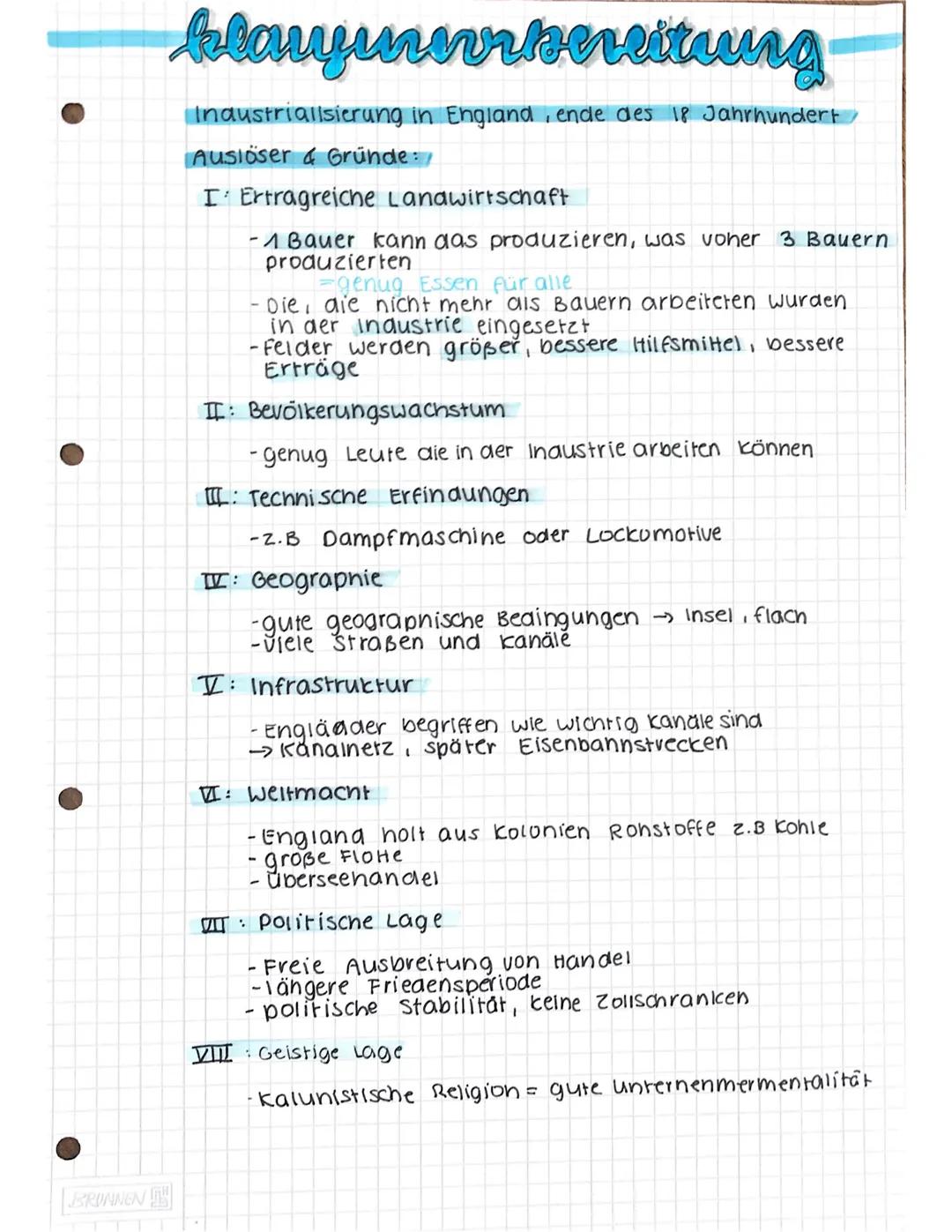 -klausunvorbereitung
Frage
RUNNEN
Die Soziale
Wandel in den Städten in der z. Itálfte des 19. Jh./
- Entstehung von Großstädten → Landflucht