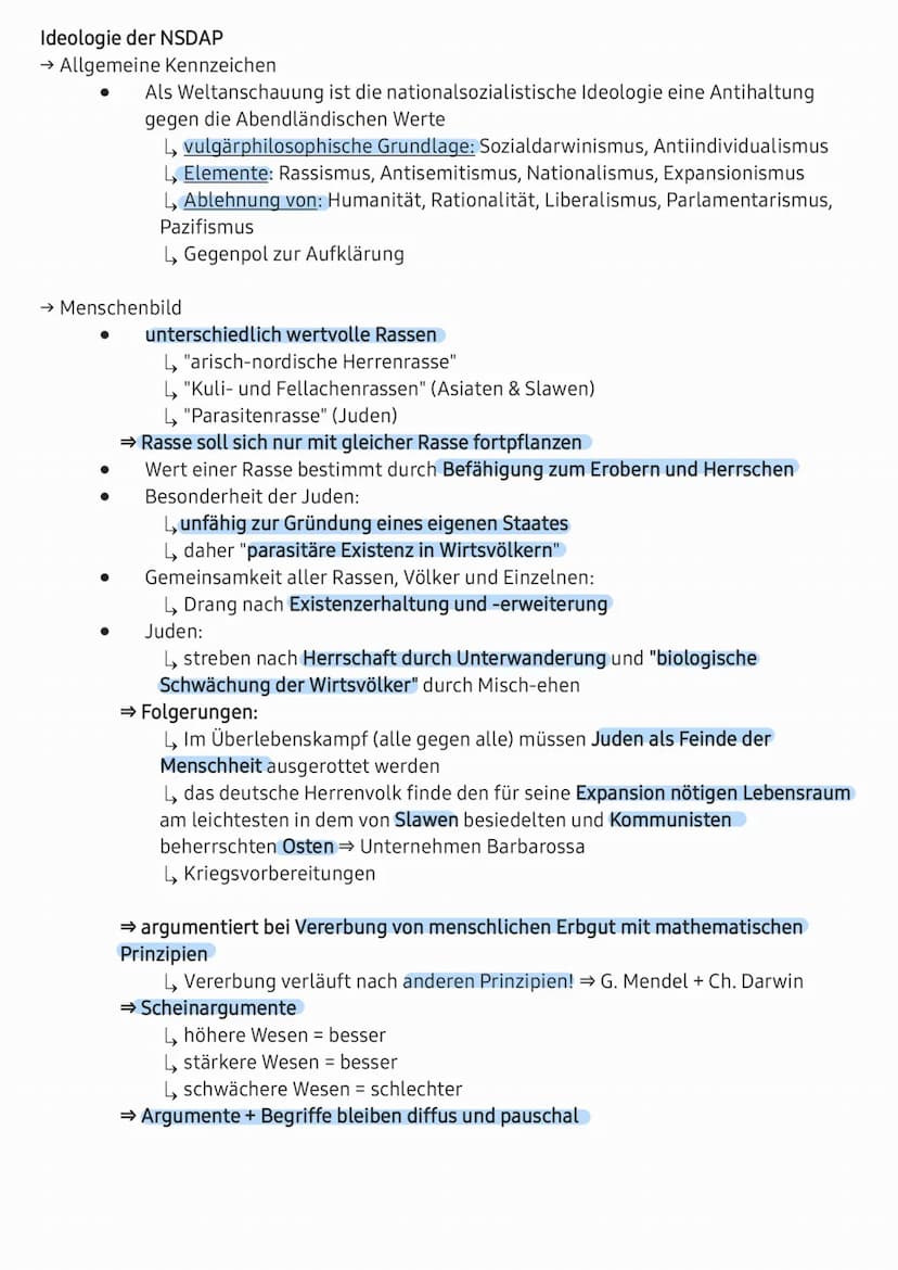 Machtübertragung und Machtfestigung 1933 der NSDAP
→ Aufstieg der NSDAP
●
●
●
●
1923: Putschversuch
↳ Hitler und seine Parteigenossen versuc