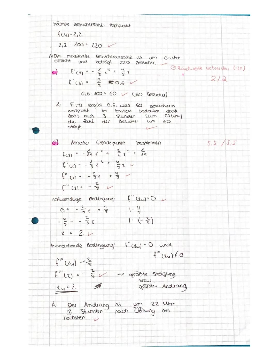 Bitte stellen Sie Ihre Rechenwege und Lösungen strukturiert und verständlich dar! Ergebnisse ohne Rechnung, Zwi-
schenschritte oder Kommenta