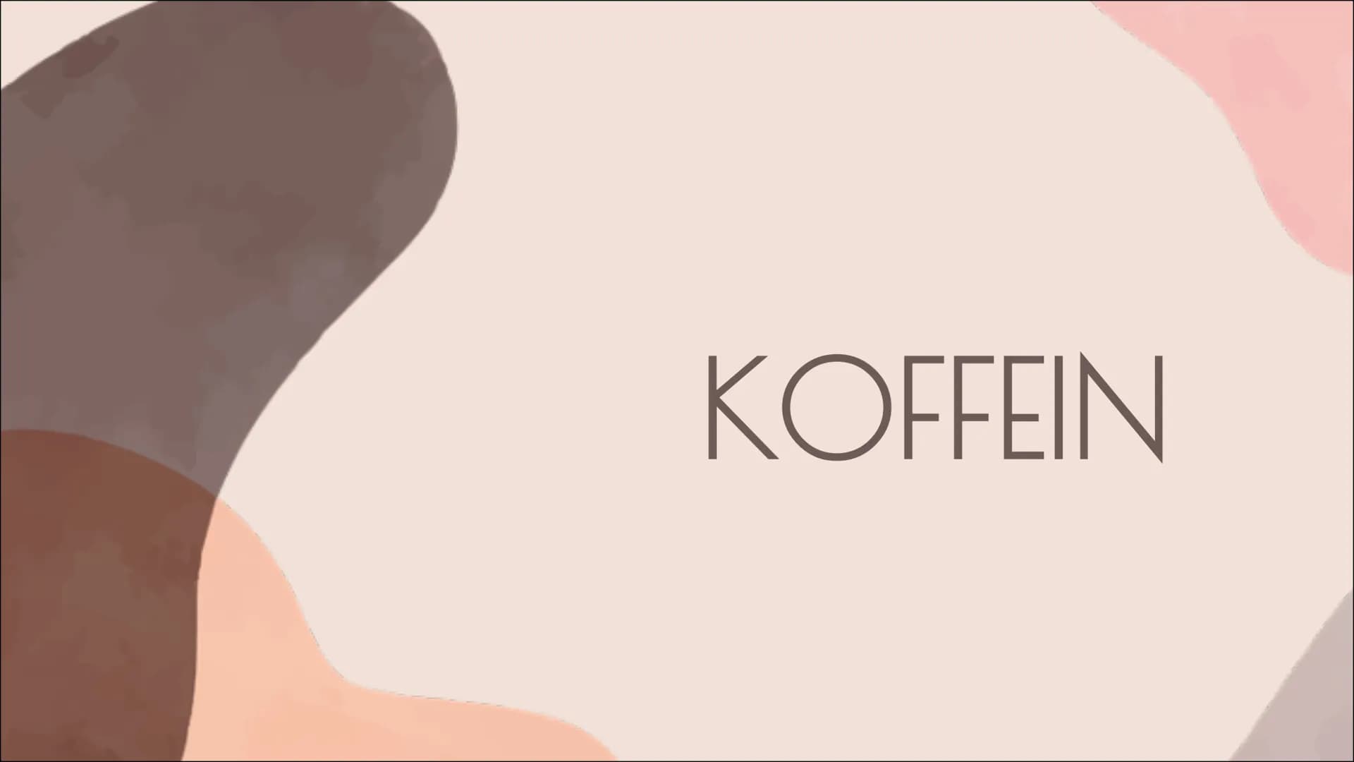 KOFFEIN Aufbau + Eigenschaften
Vorkommen
Herstellung
Wirkung auf den Körper
o Symptome -> Folgen?
Quellen
Gliederung: H3C
'N
O
`N
CH3
C8H10N