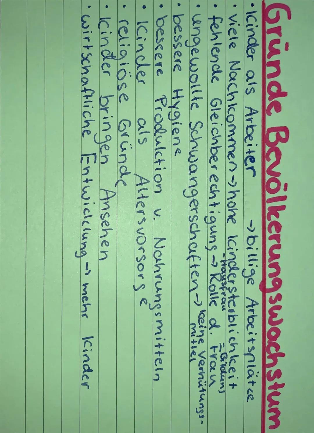 Demograpfischer Übergang
=die Idealisierung der historischen
Entwicklung von Geburten- und
Sterberate, also die natürliche
Bevölkerungsbeweg