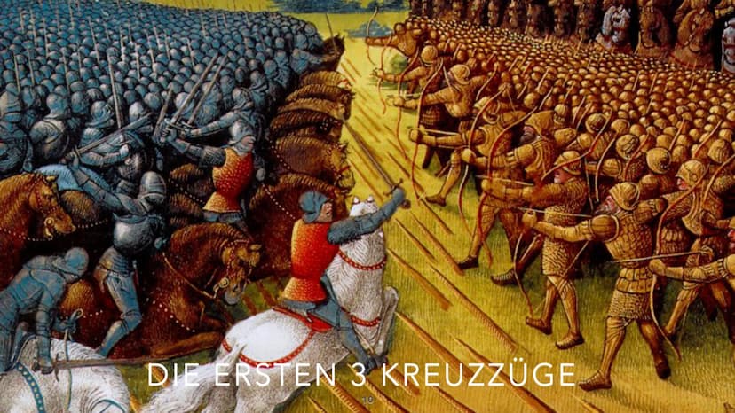 ,,Wenn ihr den Feind angreift und bekämpft, werden alle vom Herr
Gottes dies eine rufen: Gott will es!"
-Papst Urban II
1 4
anne
DIE KREUZZÜ