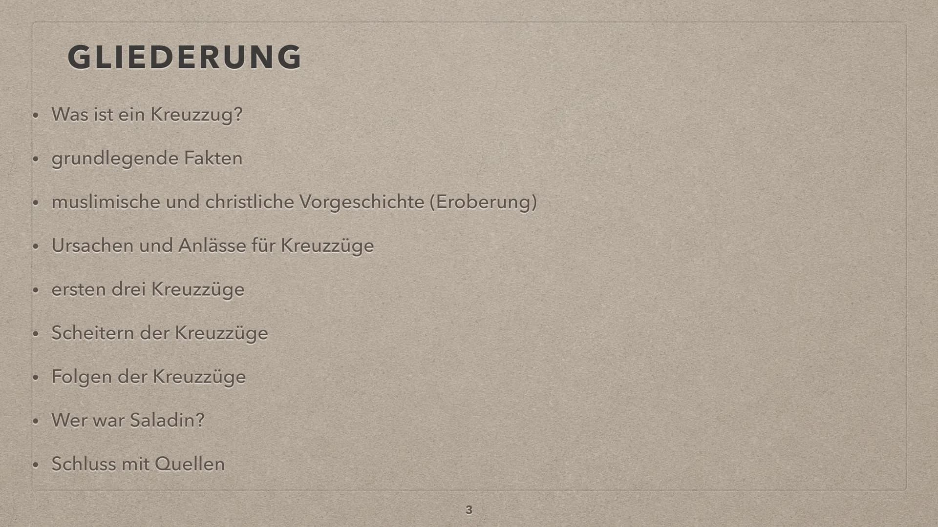 ,,Wenn ihr den Feind angreift und bekämpft, werden alle vom Herr
Gottes dies eine rufen: Gott will es!"
-Papst Urban II
1 4
anne
DIE KREUZZÜ