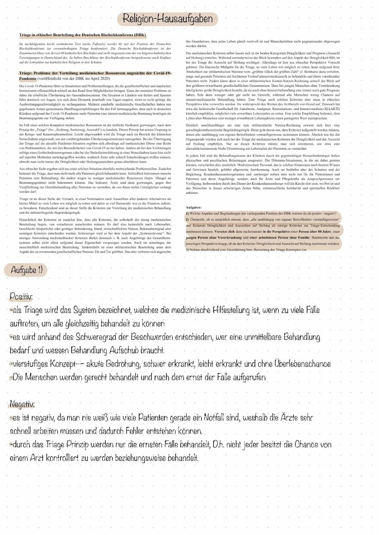 Know Triage Prinzip/ Vor- Nachteile/ Bewertung  thumbnail