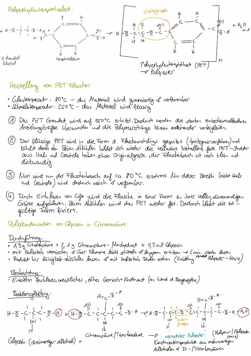 Hunststoffe
Struktur & Eigenschaften:
Thermadout: (2.8. PE; PSPVC) | Duroplast (2.8. PF; UP)
M
M-M'
M-M'-M-M'- M-M-M-M
M-M-..
-M-M²-M-M
•Sei