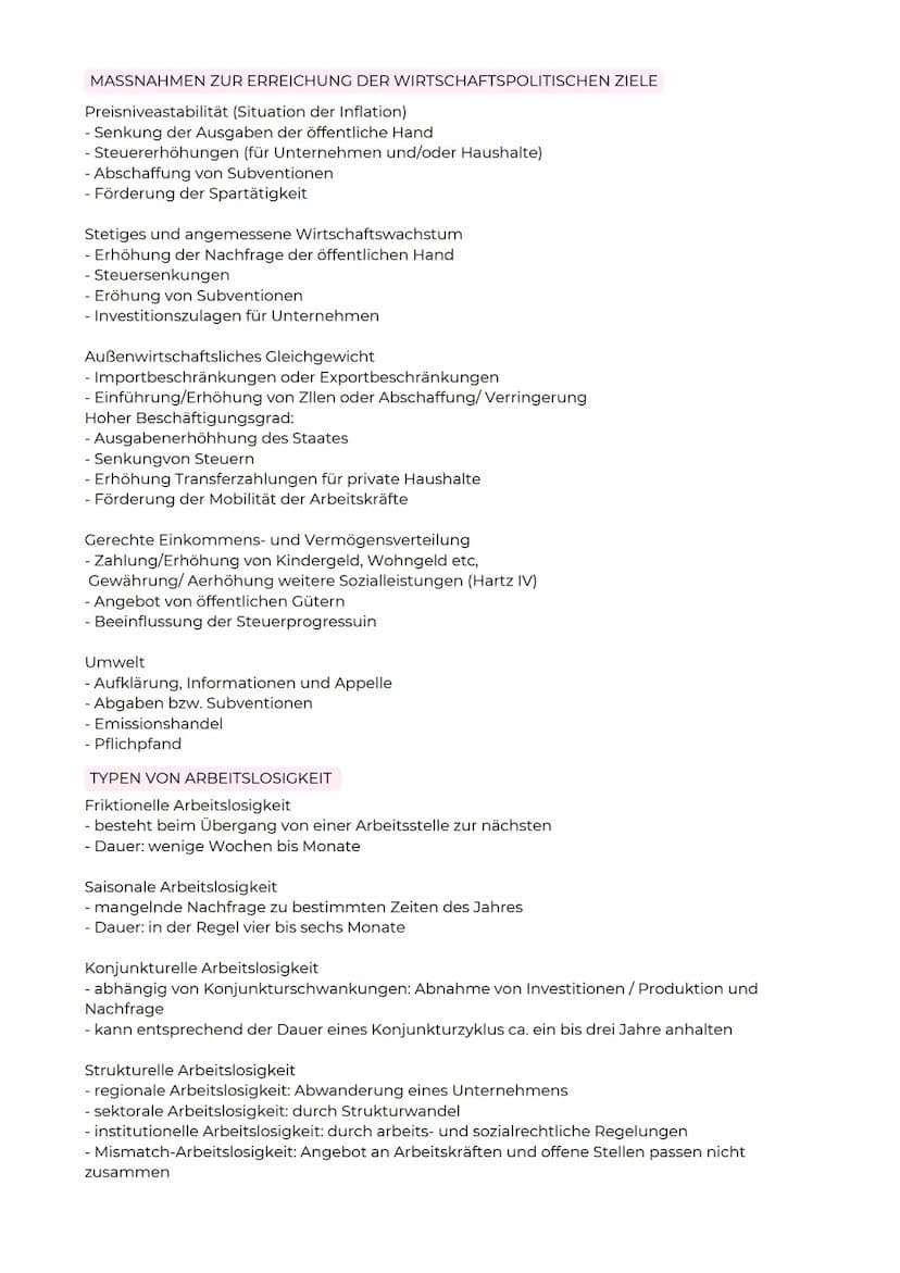 O
$£€
ABITURZUSAMMENFASSUNG
2023
Sowi LK
Wirtschaftspolitik Legitimation staatlichen Handelns im Bereich
der Wirtschaftspolitik
GRUNDGESETZ
