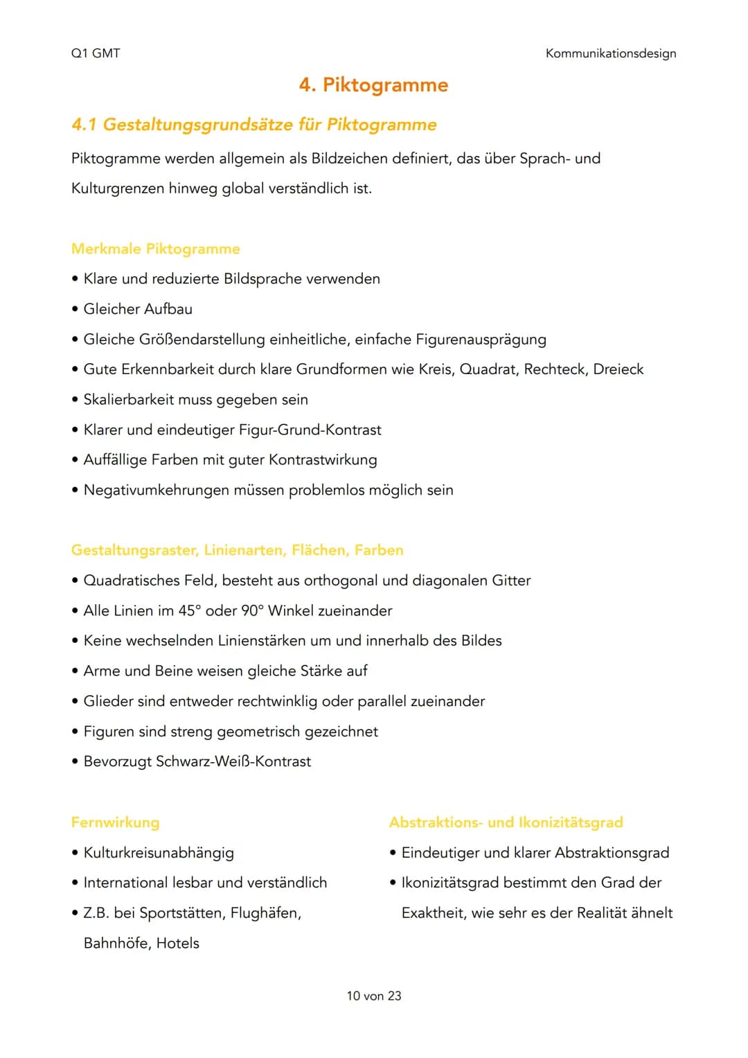 Q1 GMT
Q1 - Kommunikationsdesign
1. Kommunikationsmodelle
Kommunikationsfaktoren
Grundschema der visuellen
Kommunikation
Shannon und Weaver
