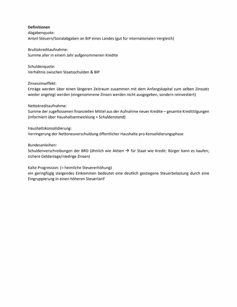 Wirtschaftspolitik
Keynes (postkeynesianisch)
Nachfrageorientierte Wirtschaftspolitik
● Kaufkraft stärken
Eingreifen des Staates (aktiv)
●
P