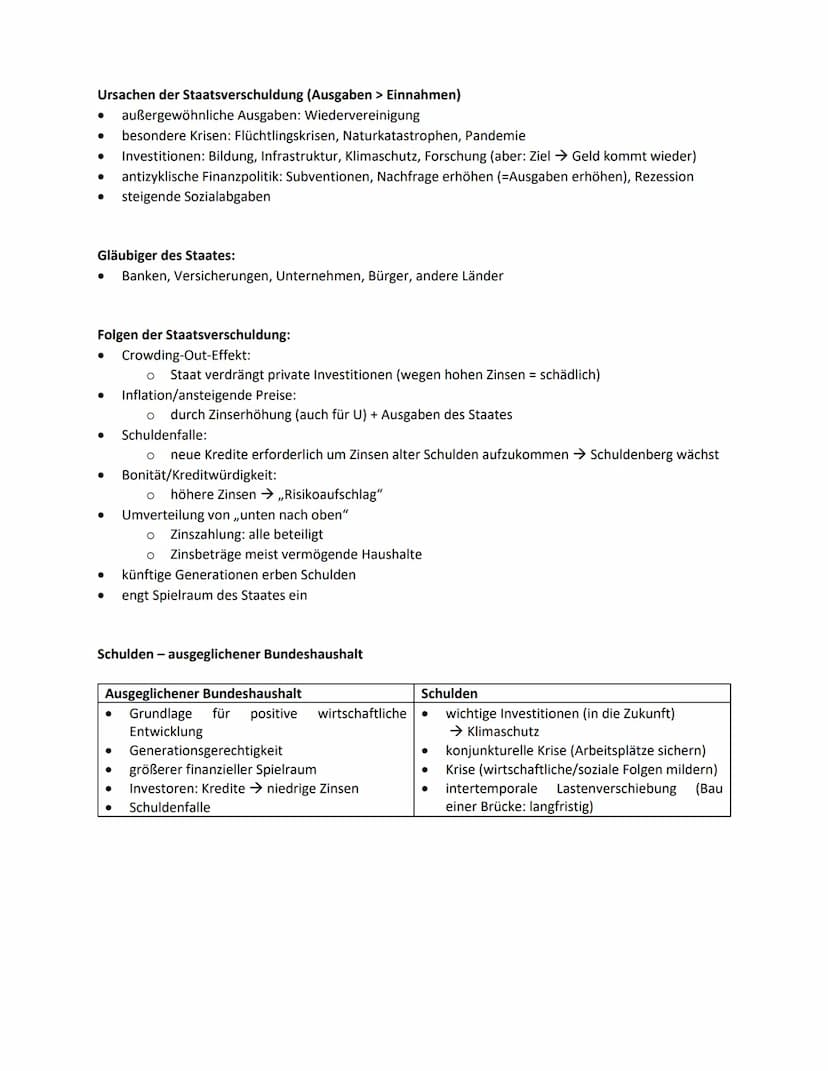 Wirtschaftspolitik
Keynes (postkeynesianisch)
Nachfrageorientierte Wirtschaftspolitik
● Kaufkraft stärken
Eingreifen des Staates (aktiv)
●
P