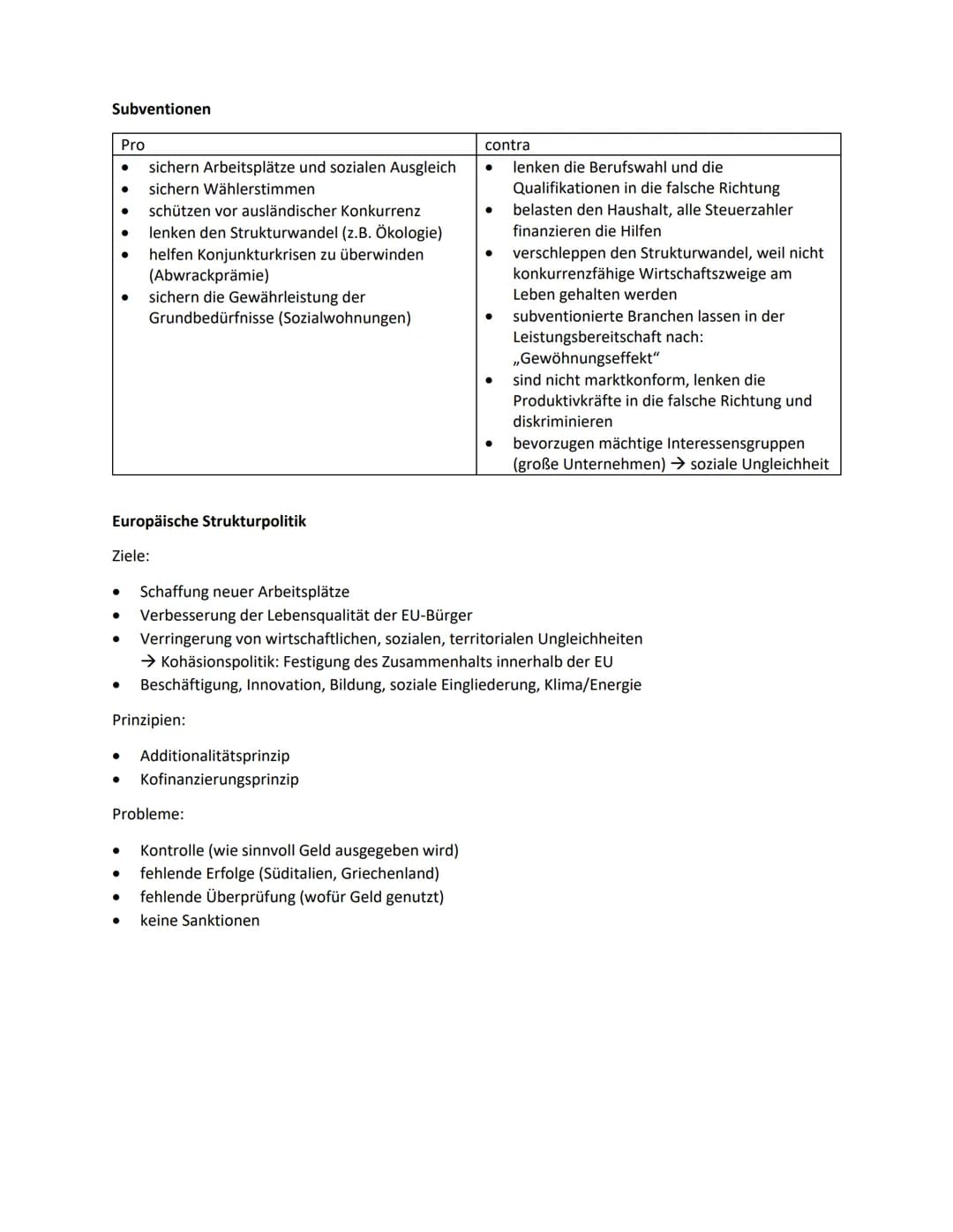 Wirtschaftspolitik
Keynes (postkeynesianisch)
Nachfrageorientierte Wirtschaftspolitik
● Kaufkraft stärken
Eingreifen des Staates (aktiv)
●
P