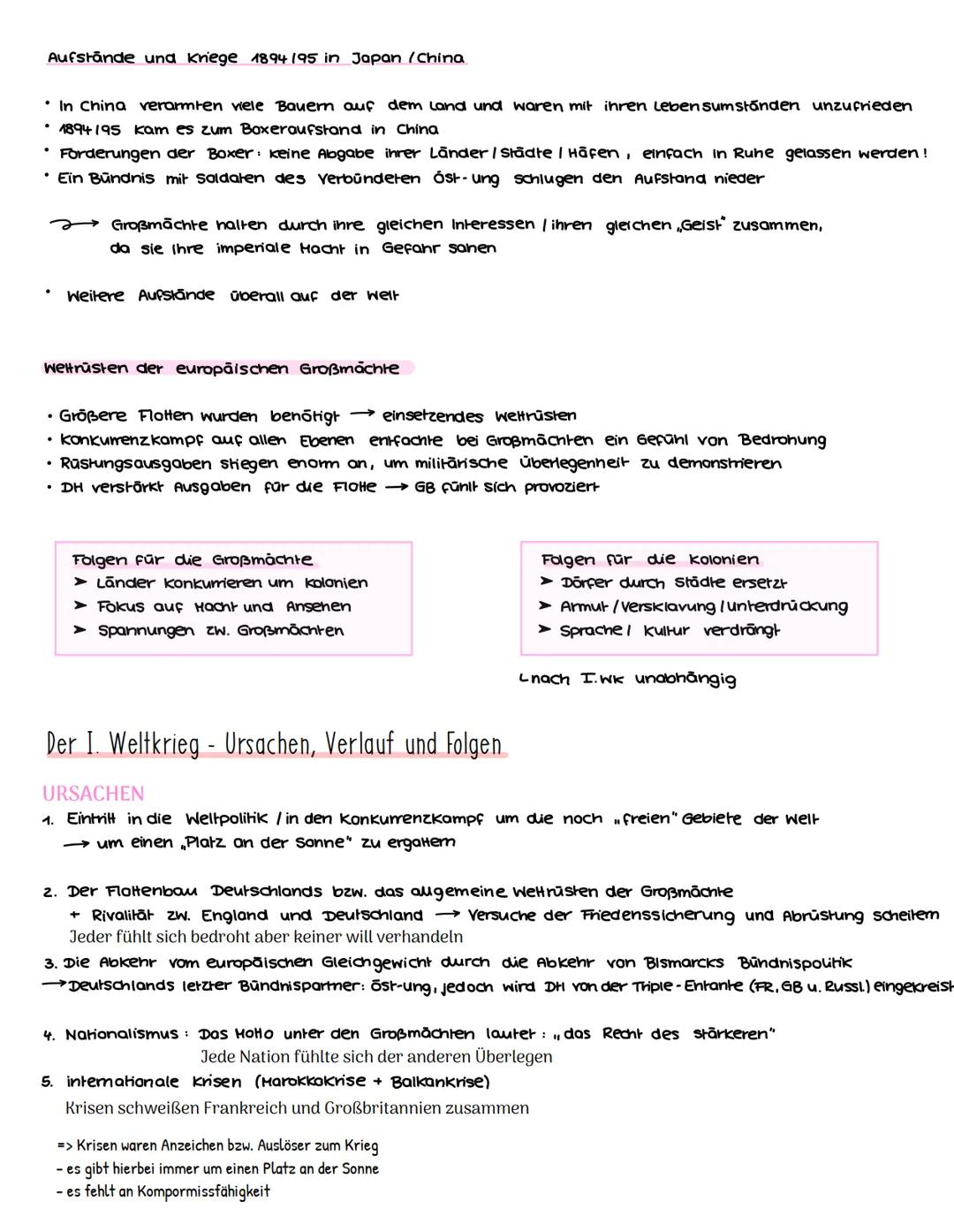 Industrielle Revolution (Industrialisierung)
Zeit zwischen dem
Deutsch-Französischem Krieg
(1870/71) und dem Beginn
des 1. Weltkriegs 1914
G