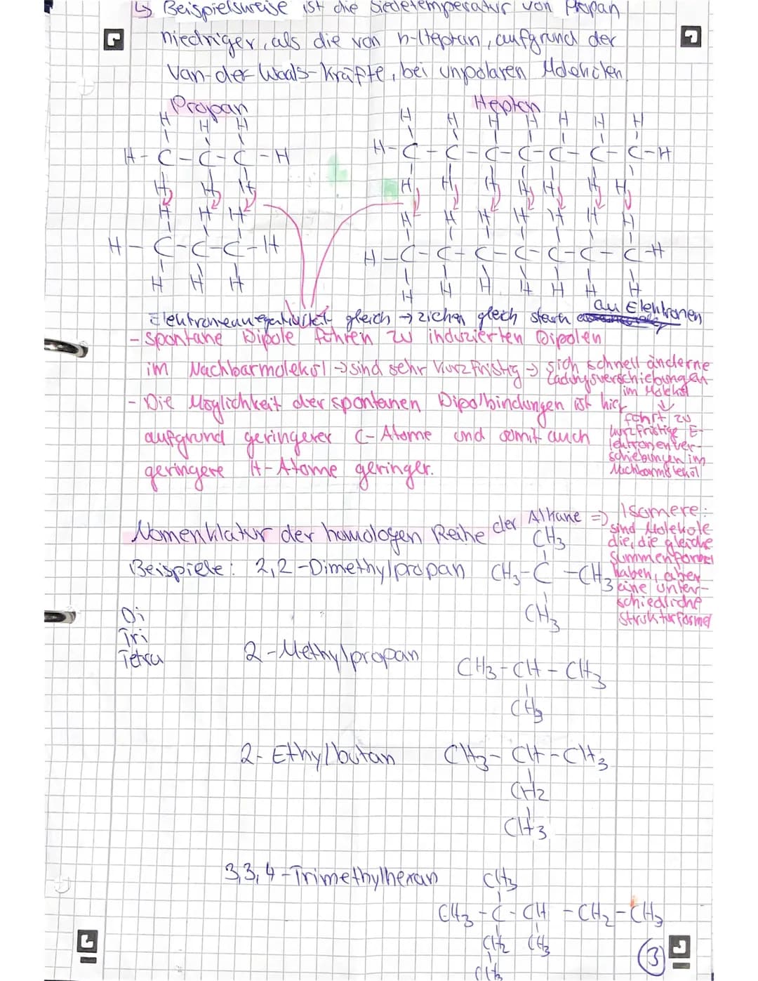 Aufgaben:
65/10 NB
6/6/1
Qualitativer Nachweis
Propan, ein Gas, das u. a. in Campingkochern vorkommt, soll darauf überprüft
werden, ob es zu