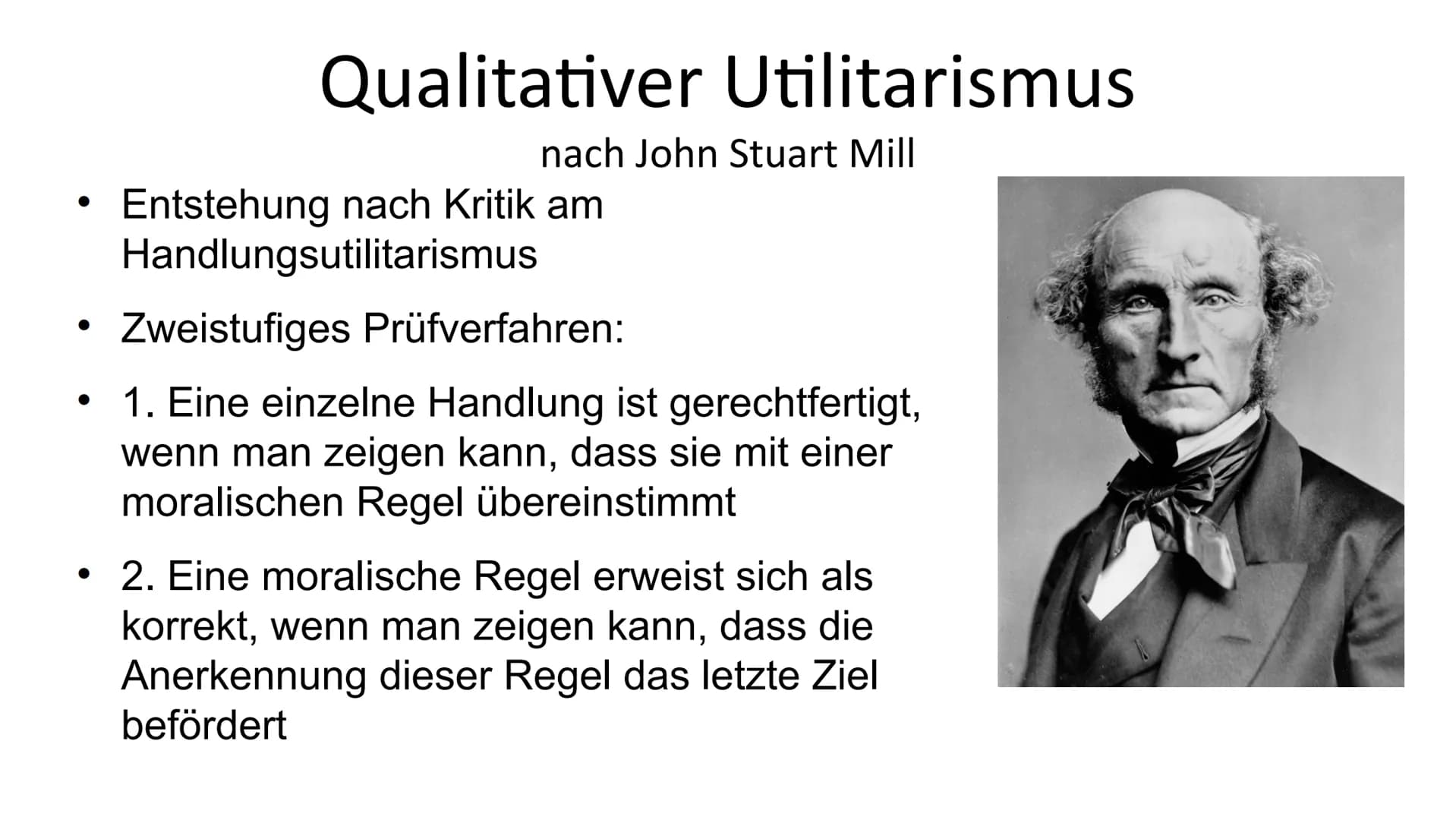 Präsentation
Utilitarismus • Utilitarismus (Definition)
●
Gliederung
• Hedonisches Kalkül
●
Entscheidungsfindungsprozess
,,quantitativer Uti