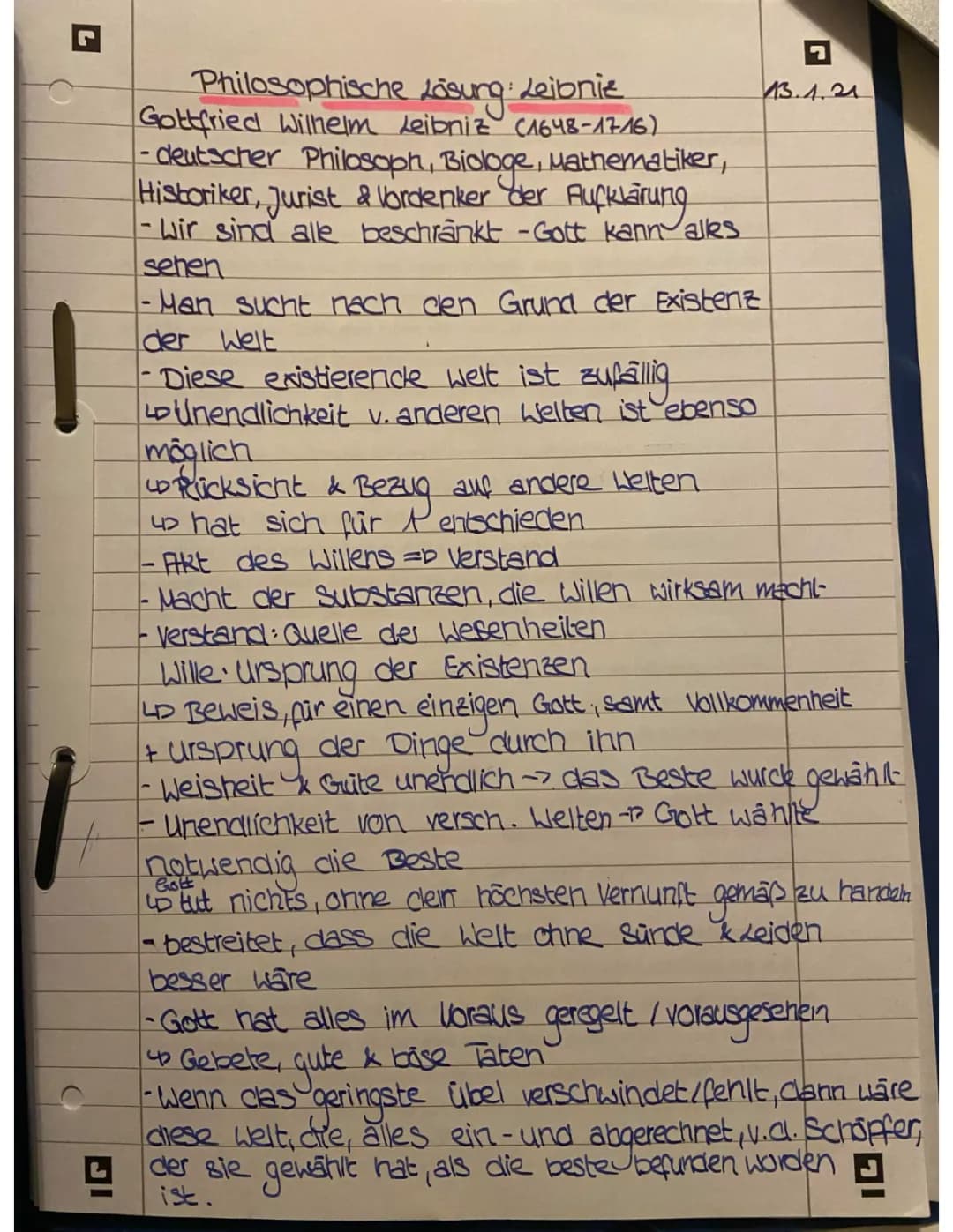Die Antwort von Leibniz auf die Theodizee-Frage – Einfach erklärt
