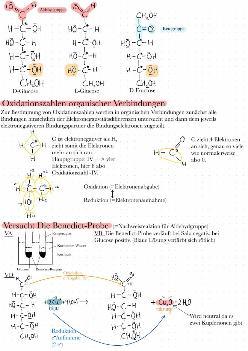 Kohlenhydrate
So erkennt man ein Kohlenhydrat:
Verbrennt man Kohlenhydrate bleibt ein schwarzer Feststoff Kohlenstoff und Wasser
Nachweis: 
