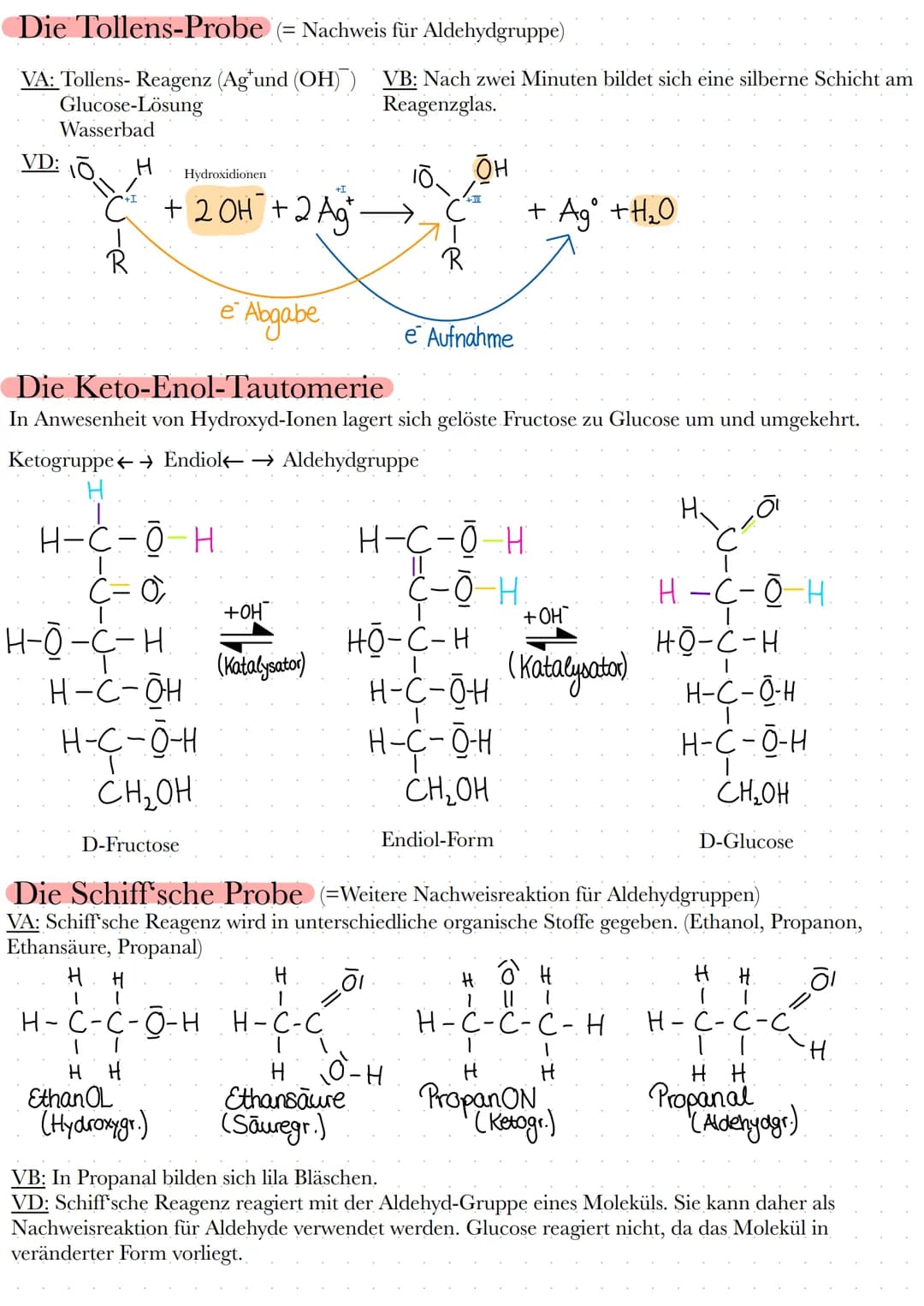  Kohlenhydrate
So erkennt man ein Kohlenhydrat:
Verbrennt man Kohlenhydrate bleibt ein schwarzer Feststoff Kohlenstoff und Wasser
Nachweis: 