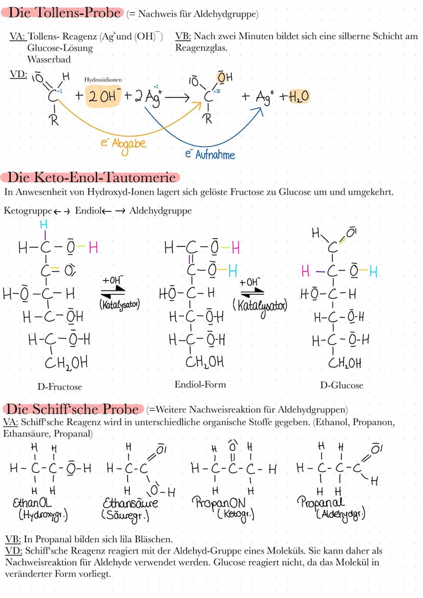  Kohlenhydrate
So erkennt man ein Kohlenhydrat:
Verbrennt man Kohlenhydrate bleibt ein schwarzer Feststoff Kohlenstoff und Wasser
Nachweis: 