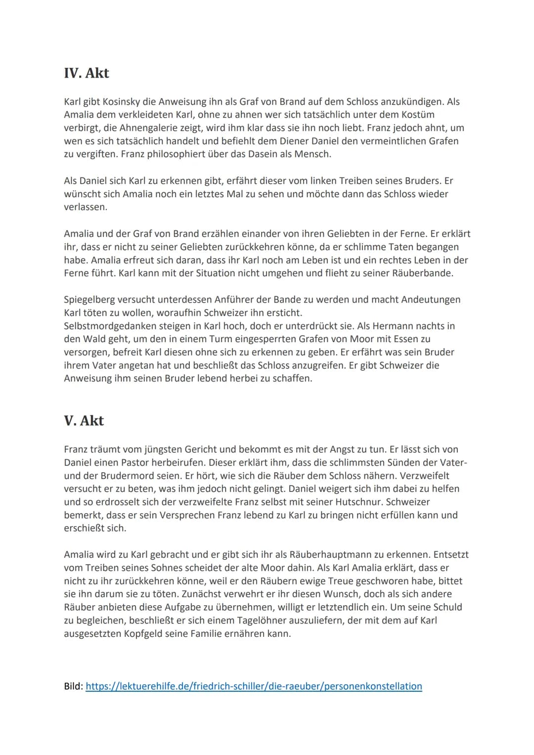 Szenenprotokoll:
https://lyrik.antikoerperchen.de/die-raeuber-zusammenfassung-akte-szenen-
schiller,text,752.html
Akt 1
DIE RÄUBER
Im ersten