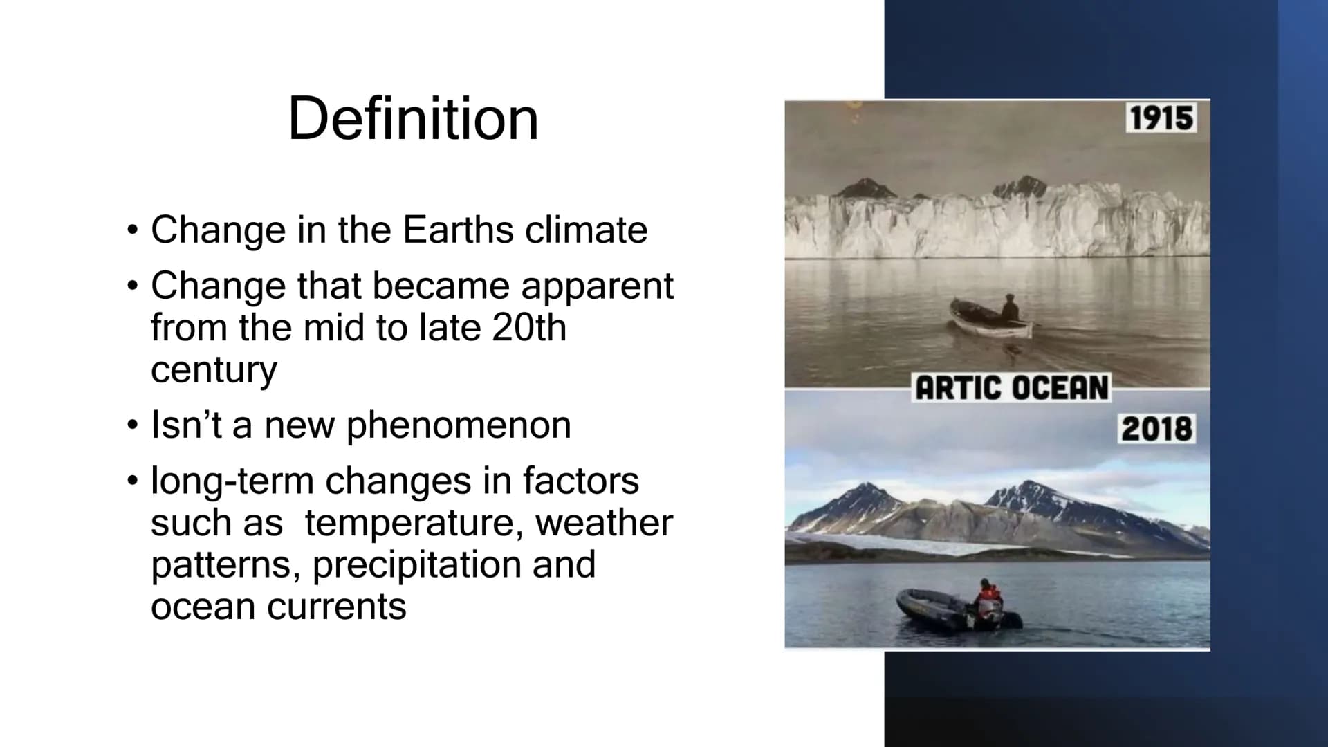 Kerstin Langenberger
www.telceBrewnes cise
2009
2019 Climate
change
Can we fix climate change? ●
●
●
●
●
●
Structure
Definition
Cause (human