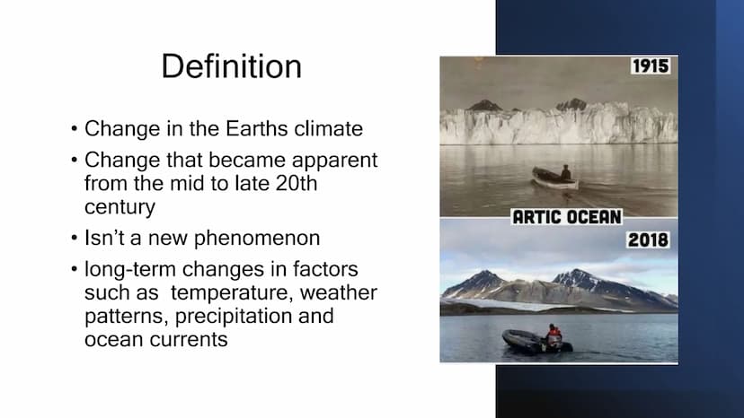 Kerstin Langenberger
www.telceBrewnes cise
2009
2019 Climate
change
Can we fix climate change? ●
●
●
●
●
●
Structure
Definition
Cause (human