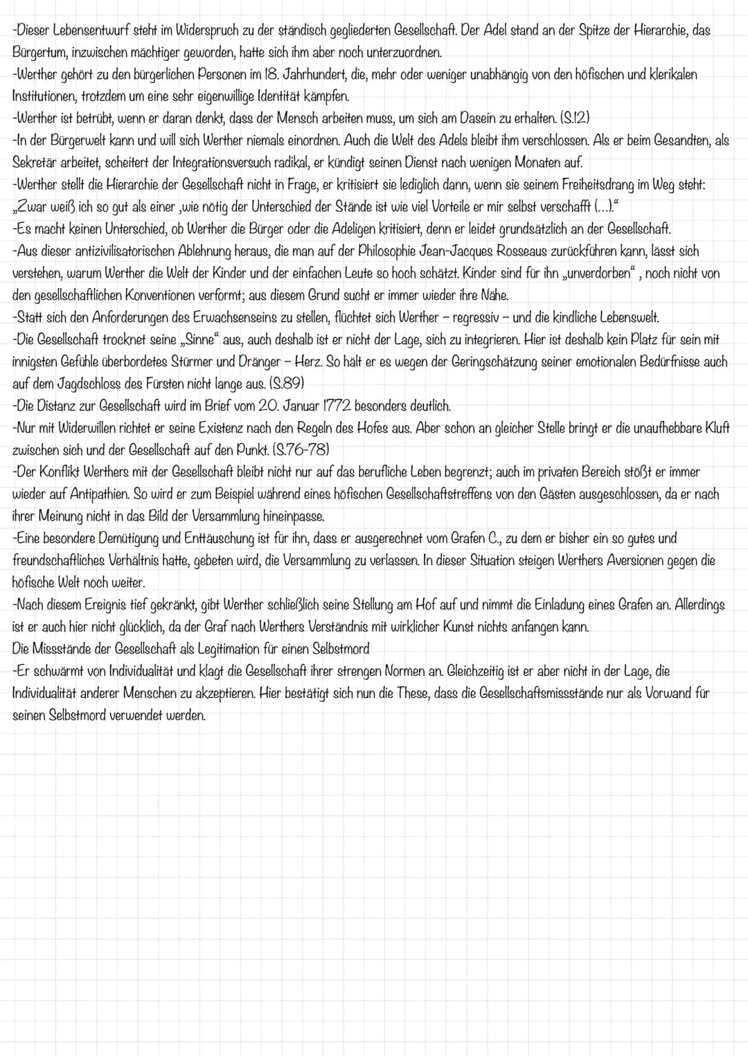 Darstellung Werthers
Aufgabe: Schreibe auf der Grundlage des Polaritätsprofils und deiner Kenntnisse des Buches eine Darstellung Werthers vo