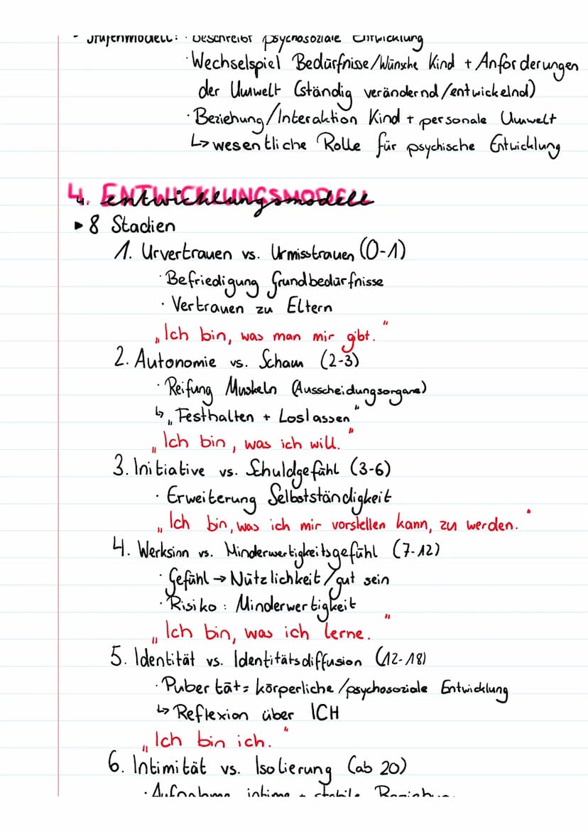 Erikson
1. WER WAR ERIKSON?
Erik Homburger Erikson (1902-1994)
→> deutsch - amerikanischer Psychoanalytiker
Vertreter Ich-Psychologie
→ Psyc