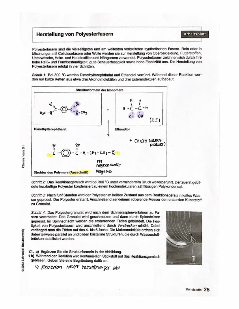 1. Kunststoffe
Künstliche Makromoleküle
10 Gegenstände aus Plastik
ipad Hülle, Apple pencil (spitze, Genause), Fensterrahmen, Notausknopf, B