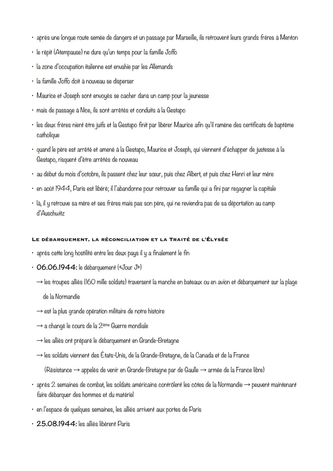 mesures contre
des actions de renseignement
des actions de sabotage
des opérations militaires
l'existence d'une vaste presse clandestine
la 