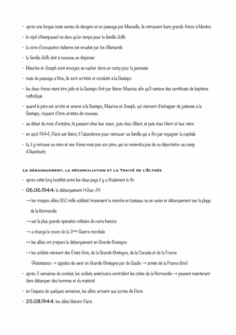 mesures contre
des actions de renseignement
des actions de sabotage
des opérations militaires
l'existence d'une vaste presse clandestine
la 