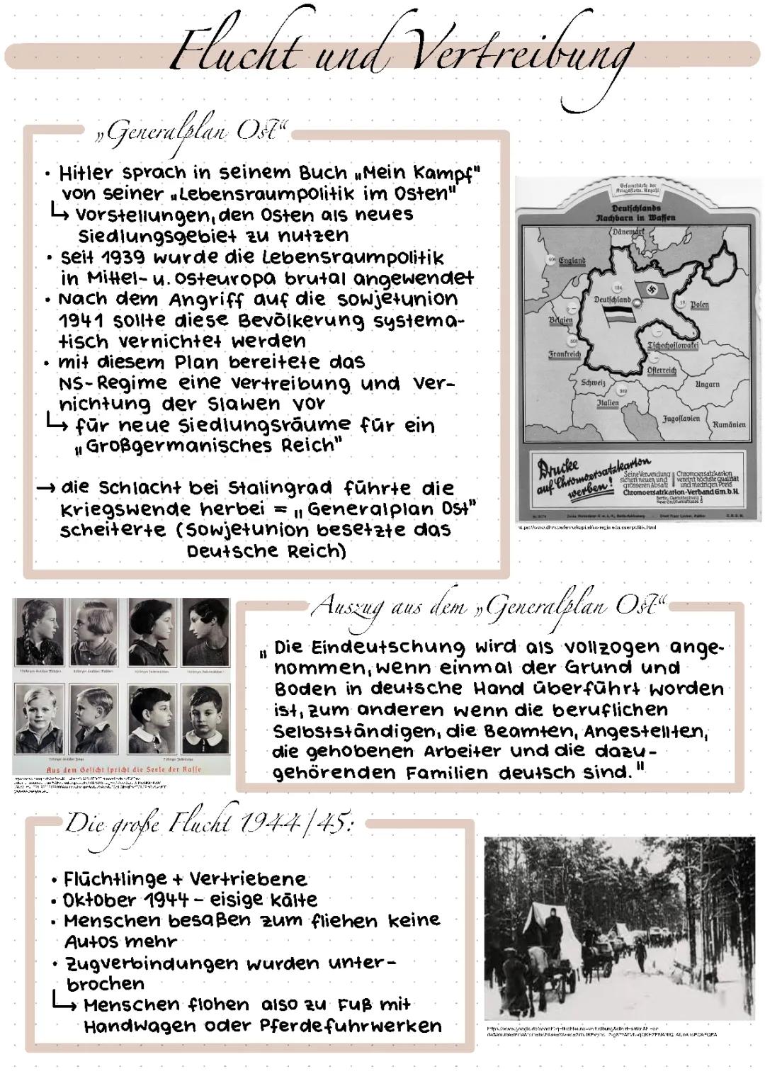 Flucht und Vertreibung 