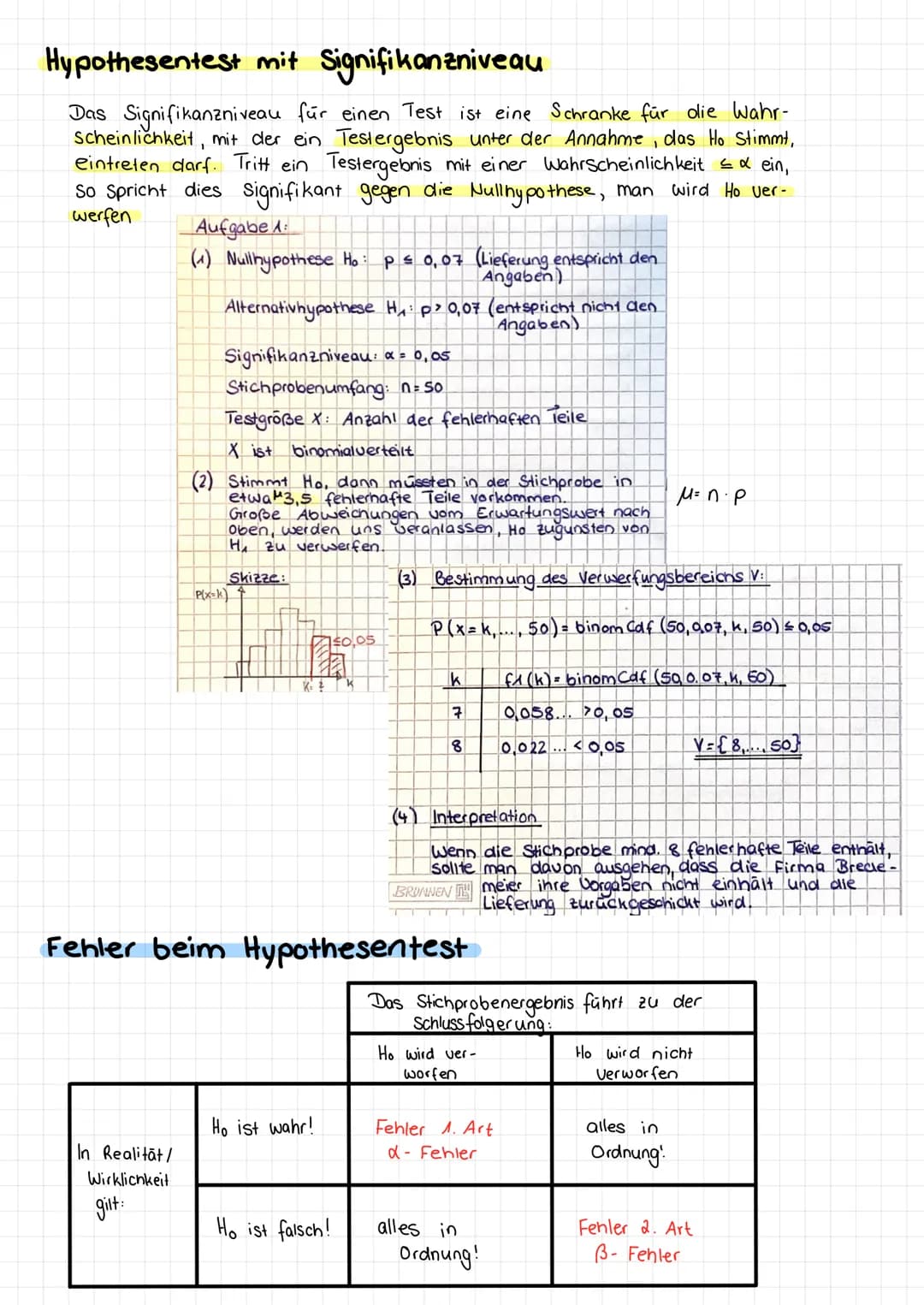 Stochastik
Allgemein
Zufallsexperiment
Ein Versuch, der unter bestimmten Bedingungen durchgeführt wird und
einen zufälligen Ausgang besitzt: