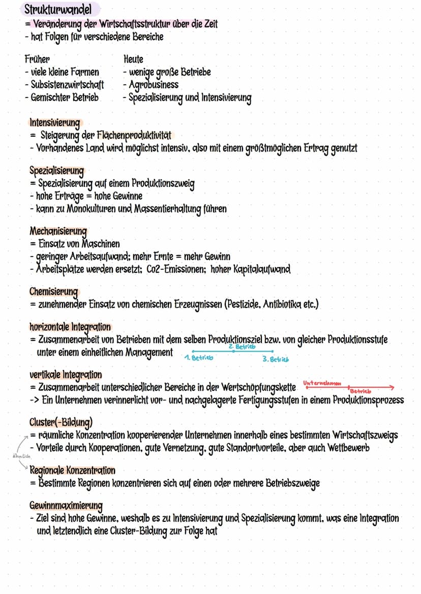 Markt- und exportorientiertes Agrobusiness
Agrobusiness eine argrarindustrielle Produktionsformen, die neben der Landwirtschaft alle mit ihr