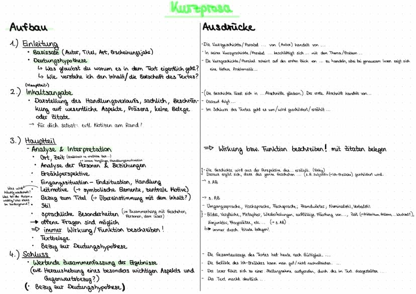 Erzähltechnik
beschreibend, neutral
(z. B. Situationsvorgaben, Einleitungen).
reflektierend, kommentierend
(mitfühlend, kritisch, ironisch-d