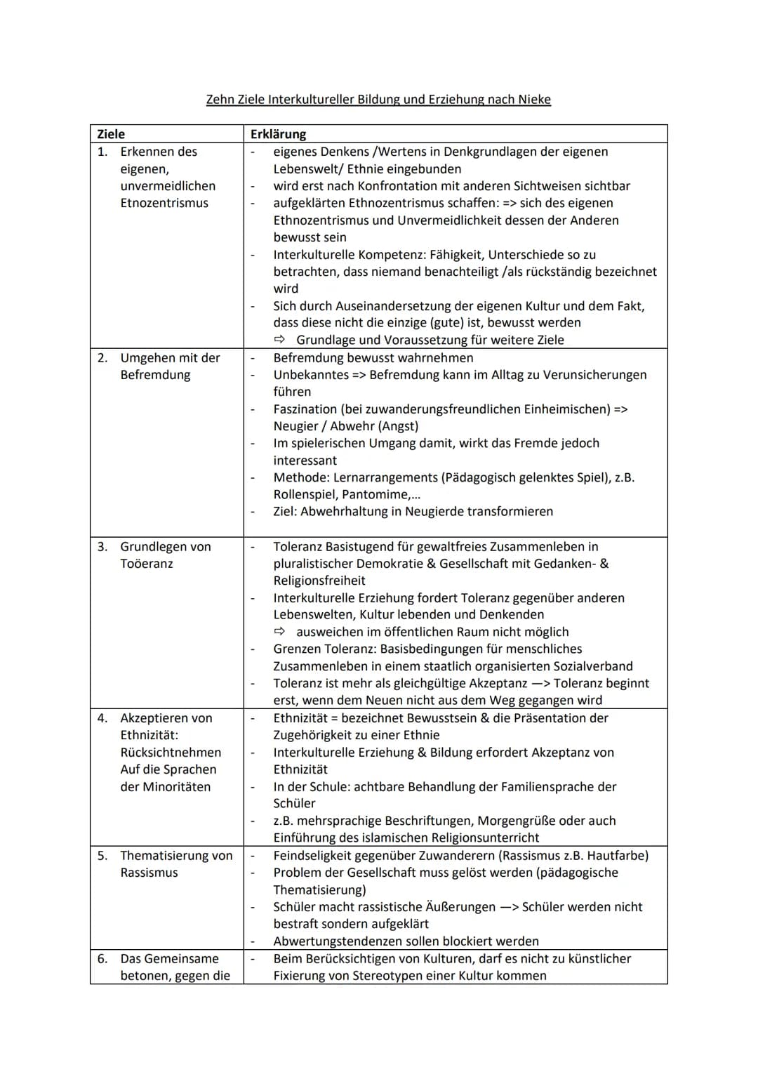 Entwicklung der Interkulturellen Bildung
Phase 1: Ausländerpädagogik als „transitorische Nothilfe":
• Schulpflicht für Ausländer Schüler => 