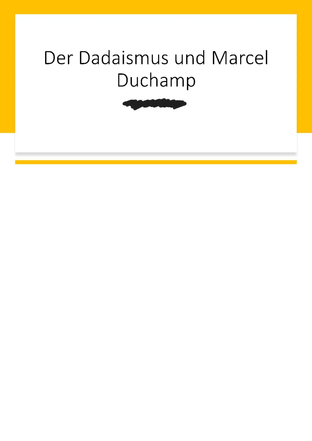 Entdecke Dadaismus und Marcel Duchamp – Kunst für Kids!