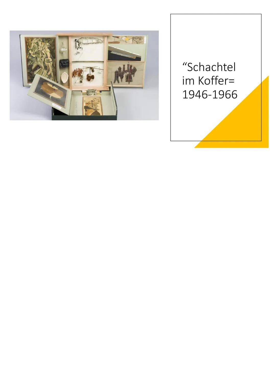 Der Dadaismus und Marcel
Duchamp Inhalt
• Dadaismus
Dada-Bewegung
- Dada-Kunststil
- "Ready-Mades"
• Marcel Duchamp
- Biographie und künstle