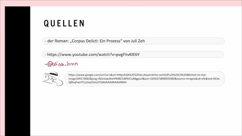 Corpus Delicti
DIE IDEALE
GELIEBTE“
@alina_ hmn GLIEDERUNG
- Wer ist die ,,ideale Geliebte"?
- Ihre Funktion für Moritz
- Warum überlässt er