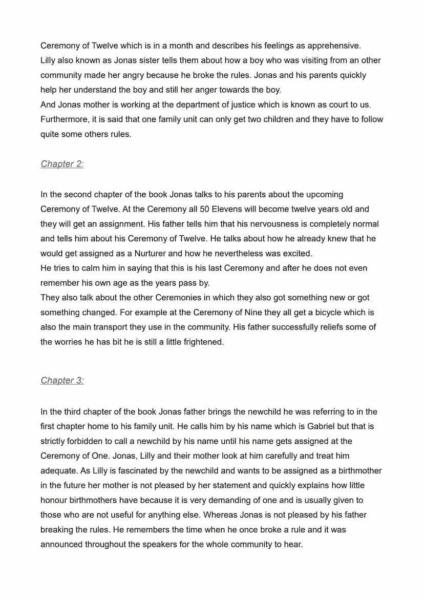 My Reading-Log
Title of the book: The Giver
Author: Lois Lowry
Page count: 136
Name: xx
Grade: 10
Teacher: xx
Read between 13th April, 2022 