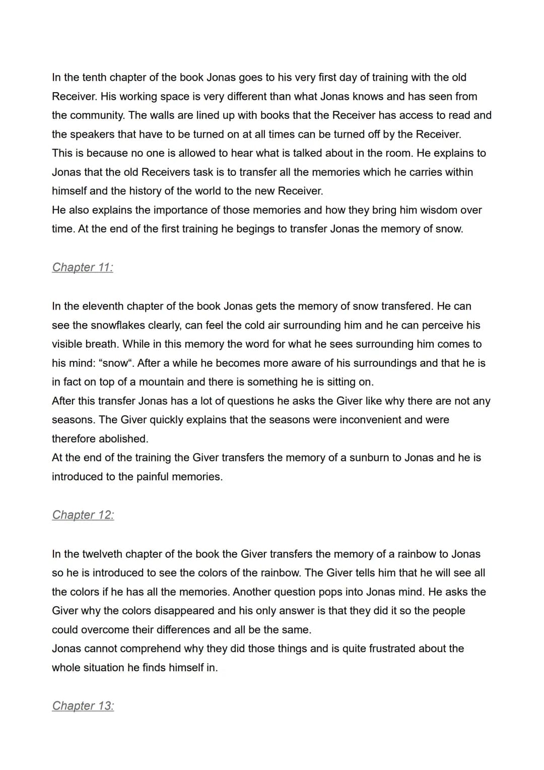 My Reading-Log
Title of the book: The Giver
Author: Lois Lowry
Page count: 136
Name: xx
Grade: 10
Teacher: xx
Read between 13th April, 2022 
