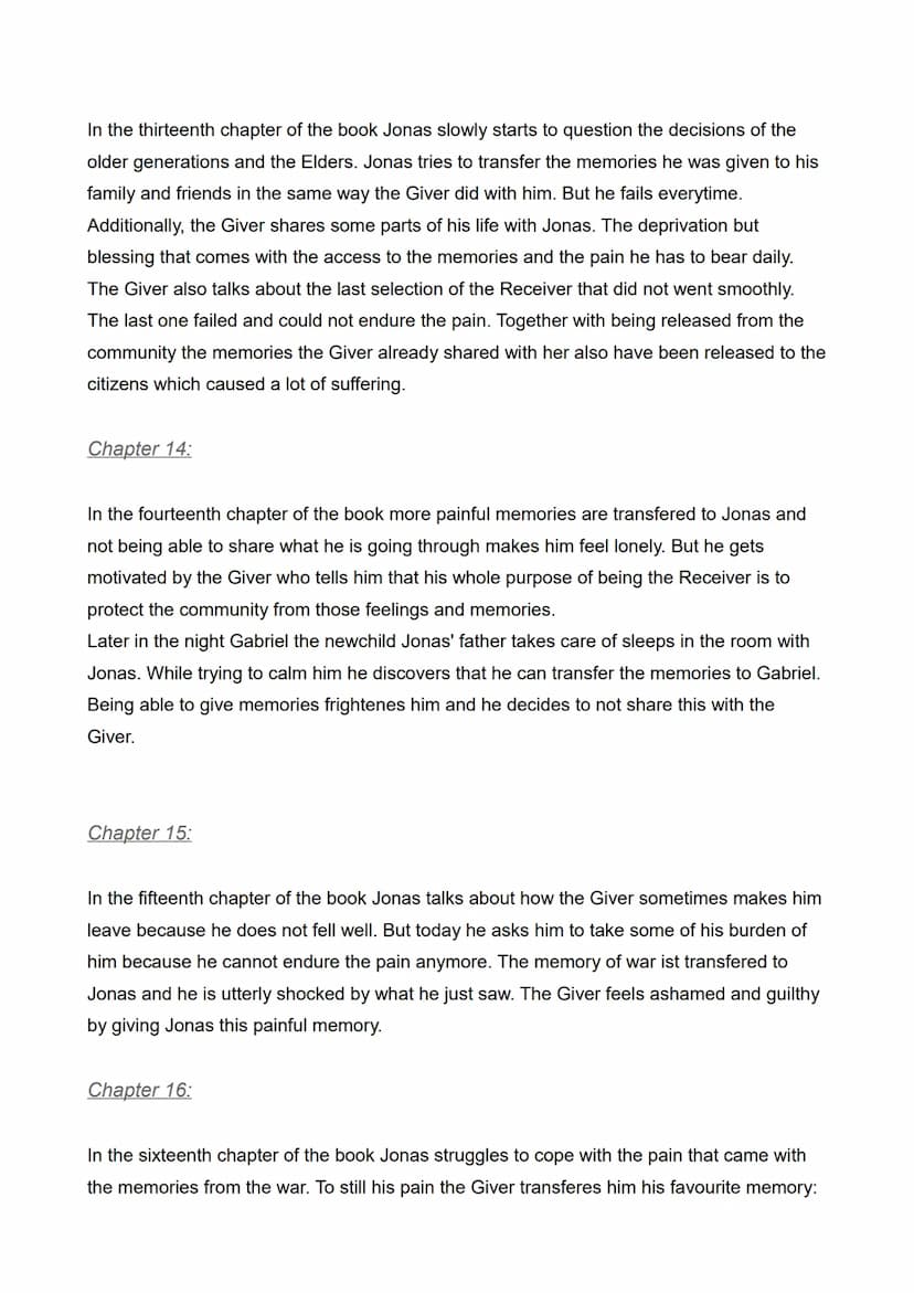 My Reading-Log
Title of the book: The Giver
Author: Lois Lowry
Page count: 136
Name: xx
Grade: 10
Teacher: xx
Read between 13th April, 2022 