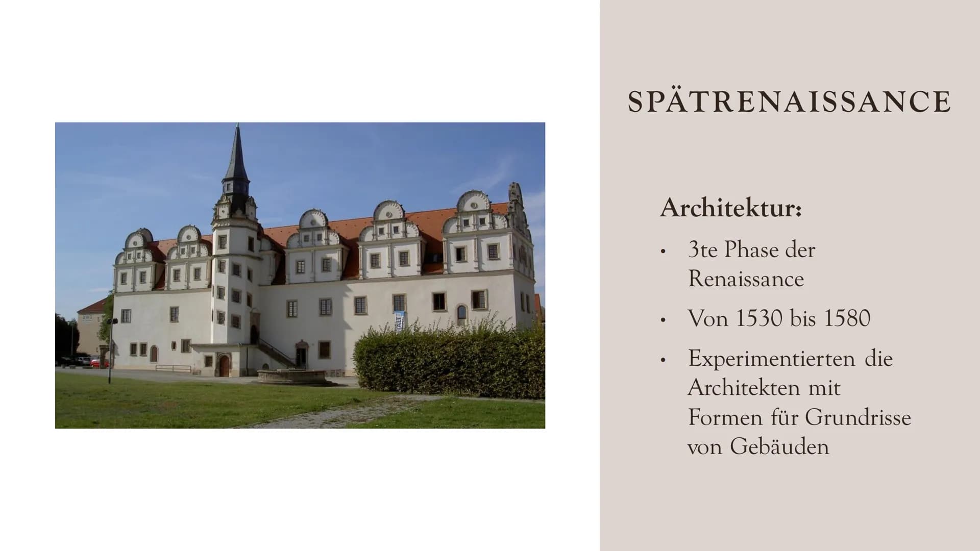 RENAISSANCE
EMPRINCIPIS APOSTPAVLVSV BVRGHESIVS ROMANVS PONTMAX
HAN
XXXII
R. M
115 GLIEDERUNG
●
●
●
●
●
●
Allgemeine Informationen
Frührenai