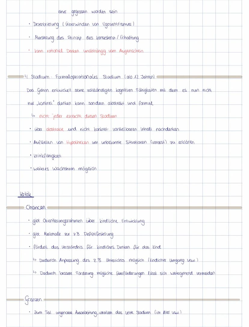 KOGNITIVE ENTWICKLUNG
(nach Piaget)
Grundannahmen
Aquilibration
Adaption
Assimilation
• Prozess des stabilen, dynamischen Gleichgewichts zwi