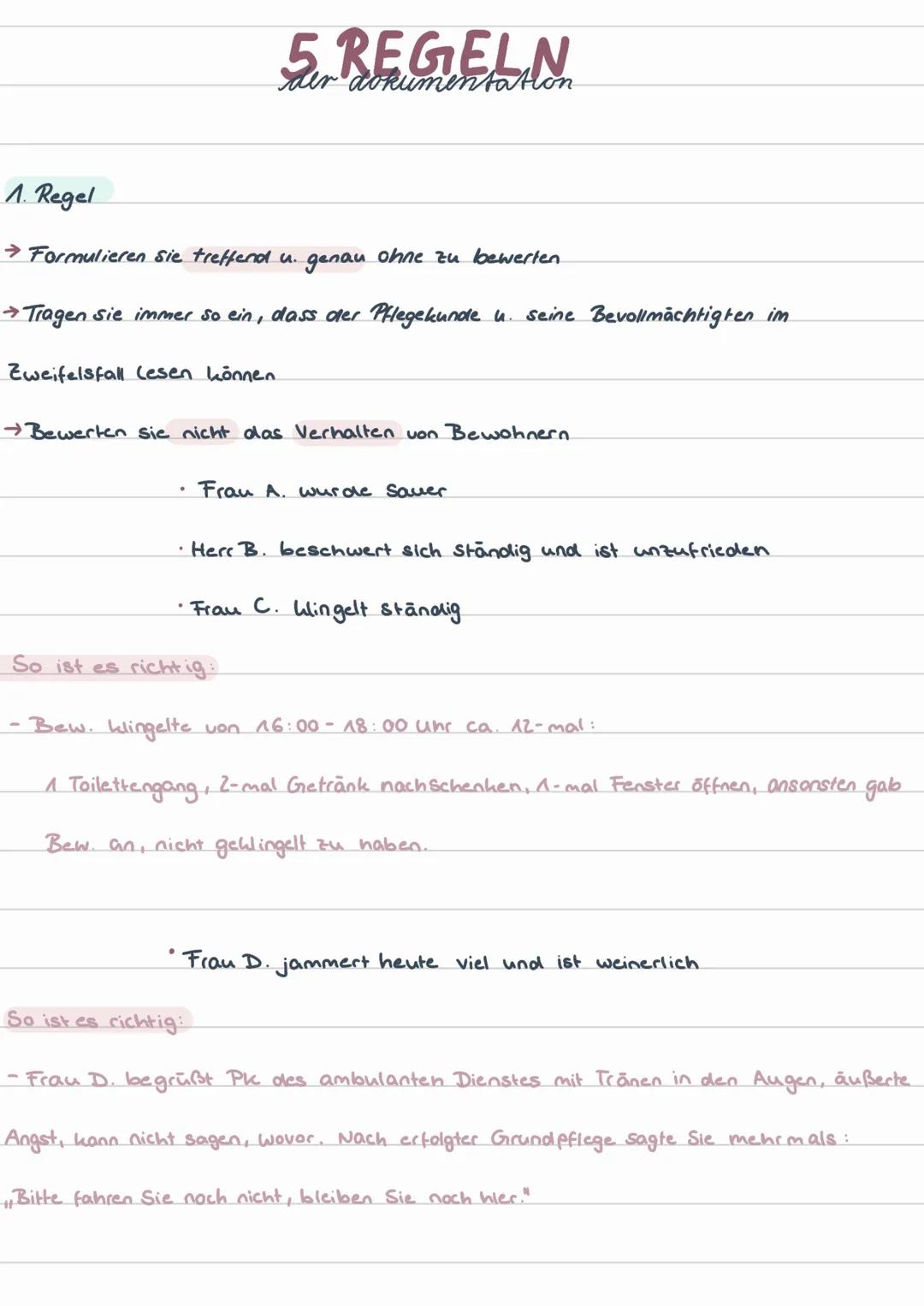 PFLEGE DOKUMENTATION
Warum dokumentieren wir?
PHegedokumentation ist die Sammlung von Schriftstücken, die sich auf den Pflegeprozess
bei ein